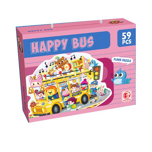 PUZZLE PODNE 59 pcs AUTOBUS 91/71085 MIL